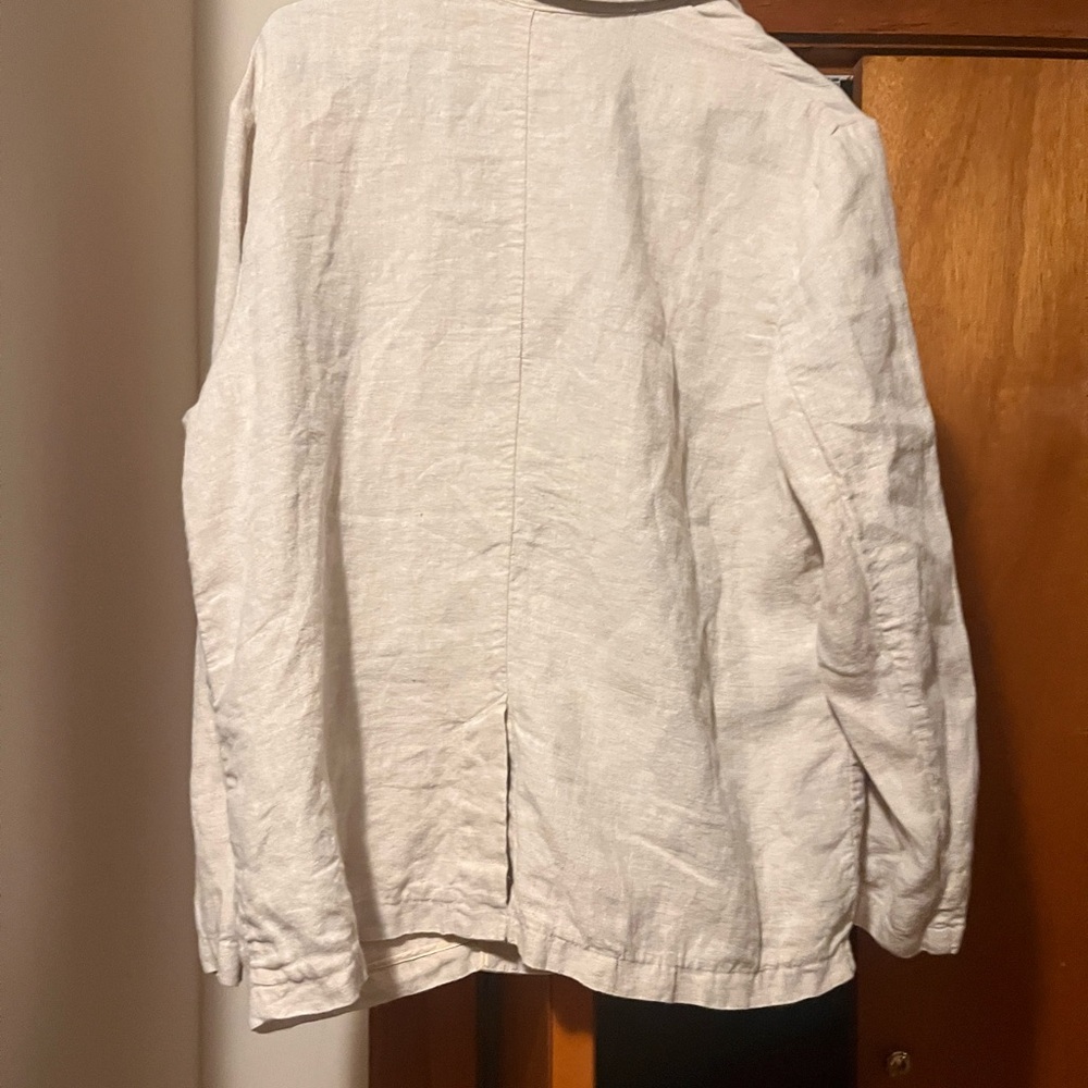 linen blazer - Picture 3 of 3